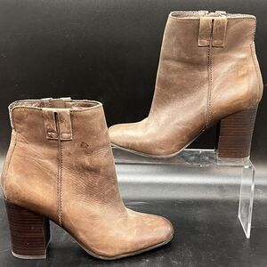 Sam Edelman brown ankle booties womens 7.5 casual western bohemian